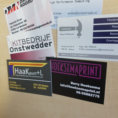 Visitekaartjes