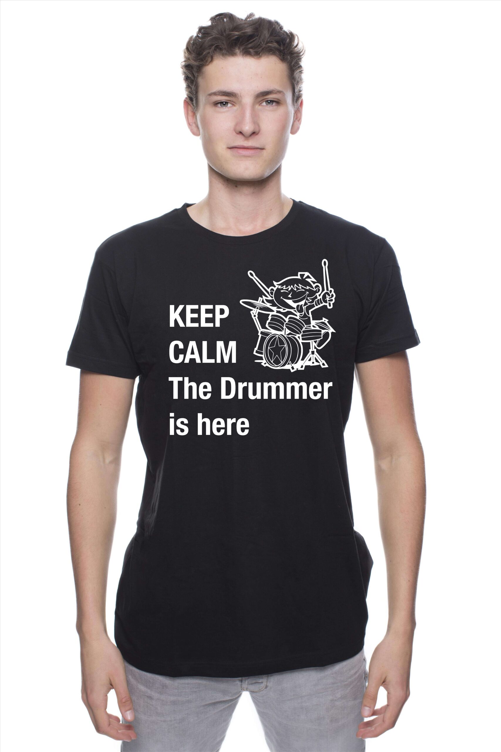 Keep calm, de drummer is here